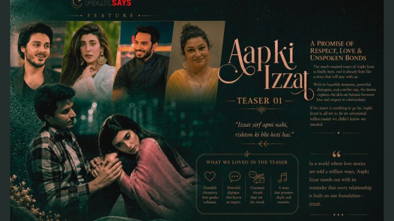 Aap Ki Izzat Drama Cast, Story, Release Date & Time