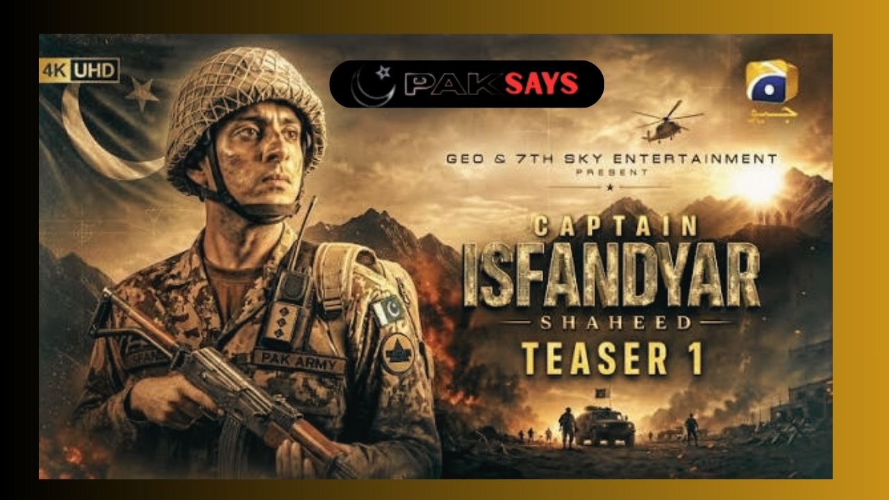 Captain Isfandyar Shaheed Drama Cast