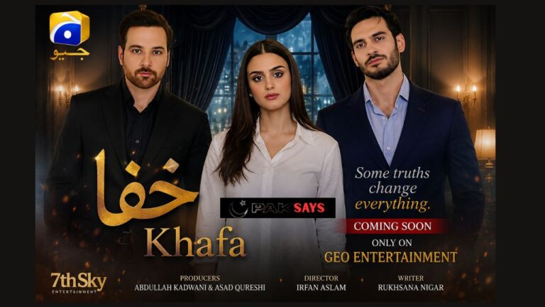 Khafa Drama Cast, Release Date, Timing & Story